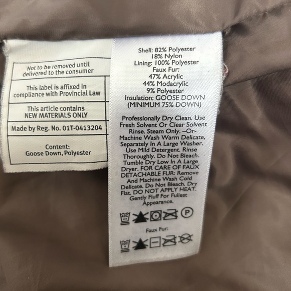 Eddie Bauer Premium Goose Down Filled Quilted Jacket size small - Picture 9 of 14